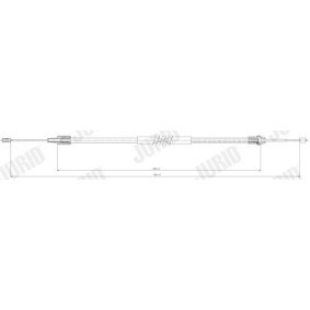 Handbremsseil 432421J von JURID günstig für 17,78 € online kaufen