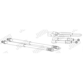 Handbremsseil 432657J von JURID günstig für 22,54 € online kaufen
