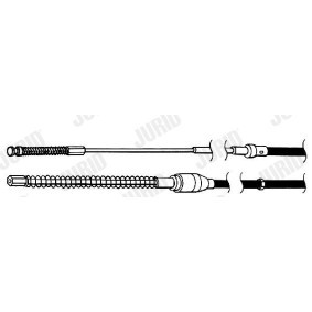 Handbremsseil 432826J von JURID günstig für 13,15 € online kaufen