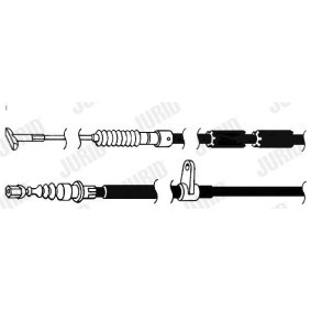 Handbremsseil 432894J von JURID günstig für 14,73 € online kaufen