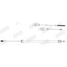 Handbremsseil 432925J von JURID günstig für 16,56 € online kaufen