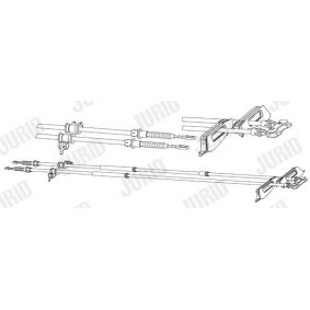 Handbremsseil 432980J von JURID günstig für 57,42 € online kaufen