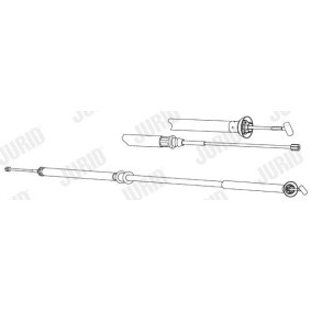 Handbremsseil 432995J von JURID günstig für 16,32 € online kaufen