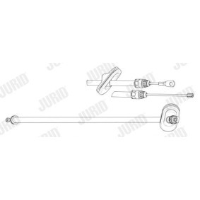 Handbremsseil 433085J von JURID günstig für 29,07 € online kaufen
