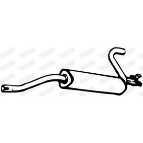 Endschalldämpfer 02106 von WALKER günstig für 77,27 € online kaufen