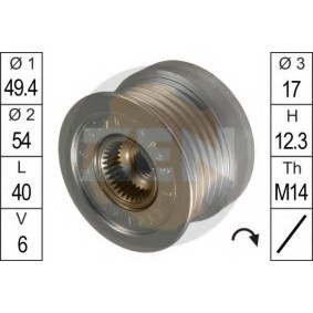 Compre Roda livre do alternador da ERA 219065 a um preço baixo por 31,76 €