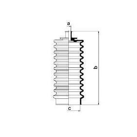 Comprar Fuelle de dirección de SPIDAN 83528 a bajo precio de 9,68 €