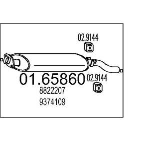 Acquista Marmitta da MTS 01.65860 a buon mercato per soli 68,74 €