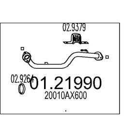 Abgasrohr 01.21990 von MTS günstig für 86,80 € online kaufen