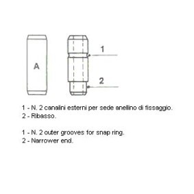 Achetez des Guide de soupape / joint / réglage de chez METELLI en ligne pour XJSC Cabriolet (X27) à prix modérés