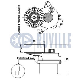 Rollensatz, Zahnriemen 5667551 von RUVILLE günstig für 104,12 € online kaufen