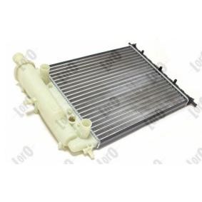 Kjøp Radiator, motorkjøling av ABAKUS 016-017-0009 til den lave prisen 791,80 NOK