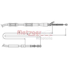 Handbremsseil 17.1445 von METZGER günstig für 28,03 € online kaufen