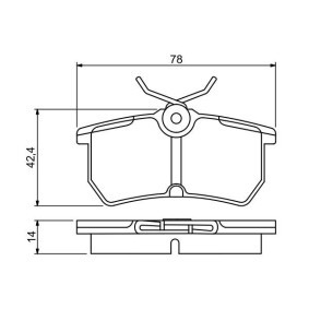 Bremsbeläge 0 986 495 227 von BOSCH günstig für 23,28 € online kaufen