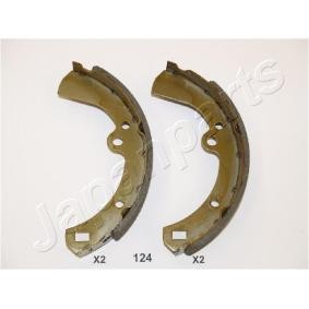 Bremsbackensatz GF-124AF von JAPANPARTS günstig für 75,11 € online kaufen
