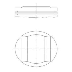 Acquista Pistone da MAHLE ORIGINAL online per SLK (R170) a prezzi moderati