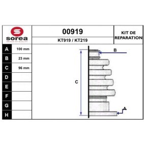 Compre Jogo de foles, veio de transmissão da SNRA 00919 a um preço baixo por 10,62 €