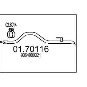 Compre Tubo de escape de MTS online para SPRINTER 5-t Autocarro a preços moderados