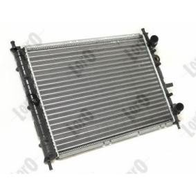 Kjøp Radiator, motorkjøling av ABAKUS 016-017-0040 til den lave prisen 784,43 NOK