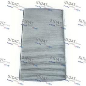 Innenraumfilter 018 von SIDAT günstig für 11,96 € online kaufen