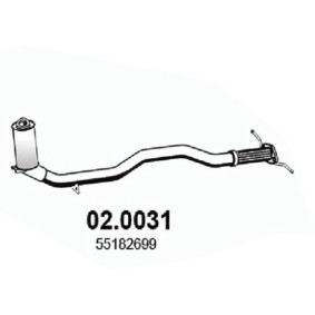 Katalysator des Herstellers ASSO - Originalware Artikelnummer: 02.0031
