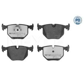 Bremsbeläge 025 214 8717/PD von MEYLE günstig für 38,72 € online kaufen