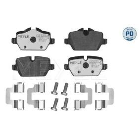 Bremsbeläge 025 236 2316/PD von MEYLE günstig für 37,33 € online kaufen