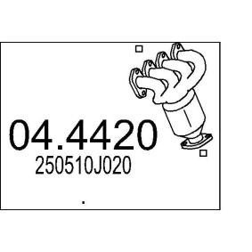 Katalysator 04.4420 von MTS günstig für 352,87 € online kaufen