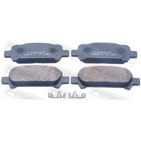 Bremsbeläge für SUBARU von FEBEST