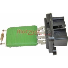 Compre Resistência, ventilador do habitáculo da METZGER 0917211 a um preço baixo por 16,31 €