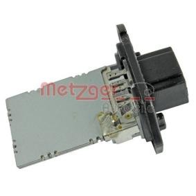 Compre Resistência, ventilador do habitáculo da METZGER 0917214 a um preço baixo por 30,77 €