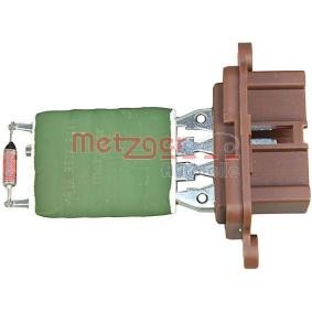 Compre Resistência, ventilador do habitáculo da METZGER 0917259 a um preço baixo por 25,21 €