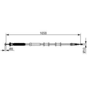 Acquista Cavo freno a mano da BOSCH 1 987 482 581 a buon mercato per soli 18,39 €