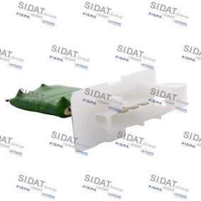 Achetez des Résistance, pulseur d'air habitacle SIDAT 10.9109 à prix pour 16,68 €