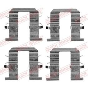 Zubehörsatz, Scheibenbremsbelag 109-1746 von KAWE günstig für 12,58 € online kaufen