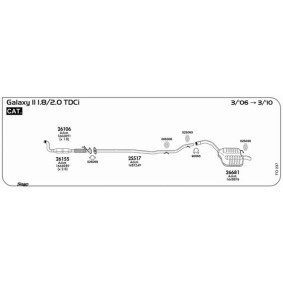 Compre Panela de escape traseira da SIGAM 11613 a um preço baixo por 91,10 €