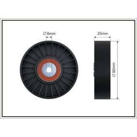 Compre Polia de desvio / de guia, correia trapezoidal estriada da CAFFARO 12-56 a um preço baixo por 14,71 €