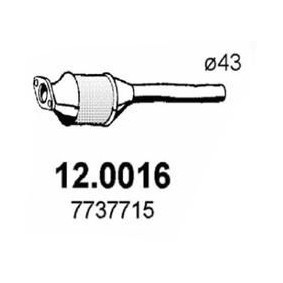 Katalysator 12.0016 von ASSO günstig für 267,44 € online kaufen