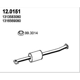 Katalysator 12.0151 von ASSO günstig für 314,21 € online kaufen