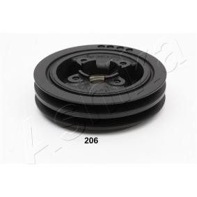 Achetez des Poulie damper (vilebrequin) ASHIKA 122-02-206 à prix pour 59,92 €