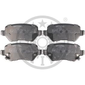Bremsbeläge 12642 von OPTIMAL günstig für 21,35 € online kaufen