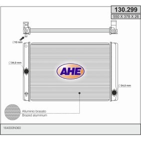 Kühler, Motorkühlung 130.299 von AHE günstig für 162,72 € online kaufen