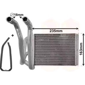 Compre Radiador da chaufage de VAN WEZEL online para MURANO (Z50) a preços moderados