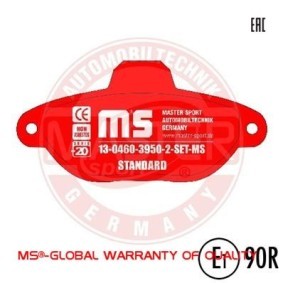 Bremsbeläge 13046039502-SET-MS von MASTER-SPORT günstig für 15,23 € online kaufen