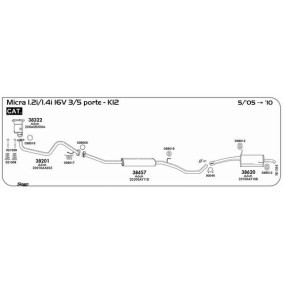 Compre Tubo de escape da SIGAM 13139 a um preço baixo por 117,72 €