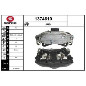 Comprar Pinza de freno de SNRA 1374610 a bajo precio de 166,63 €