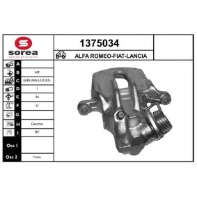 Comprar Pinza de freno de SNRA 1375034 a bajo precio de 132,07 €