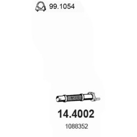 Abgasrohr 14.4002 von ASSO günstig für 141,39 € online kaufen