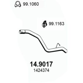 Abgasrohr 14.9017 von ASSO günstig für 100,00 € online kaufen