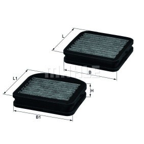 Comprar Filtro de habitáculo de MAGNETI MARELLI 154068331070 a bajo precio de 87,10 €